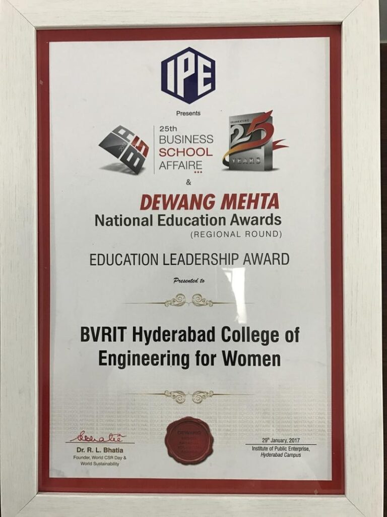 Read more about the article Education Leadership Award