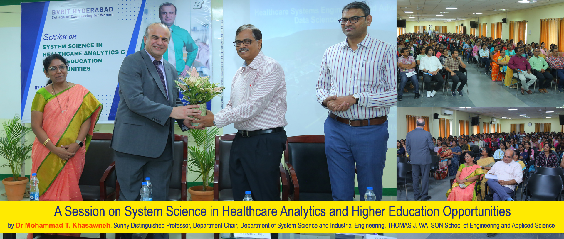 System Science in Healthcare Analytics and Higher Education Opportunities
