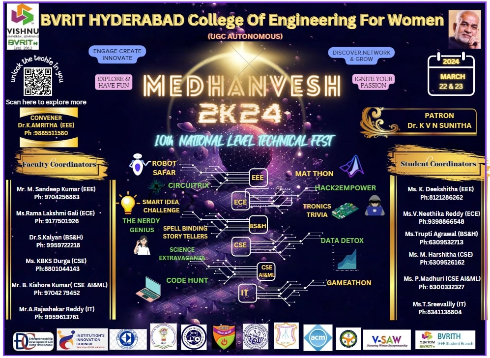 Read more about the article Medhanvesh2K24 – 10th National Level Tech Fest